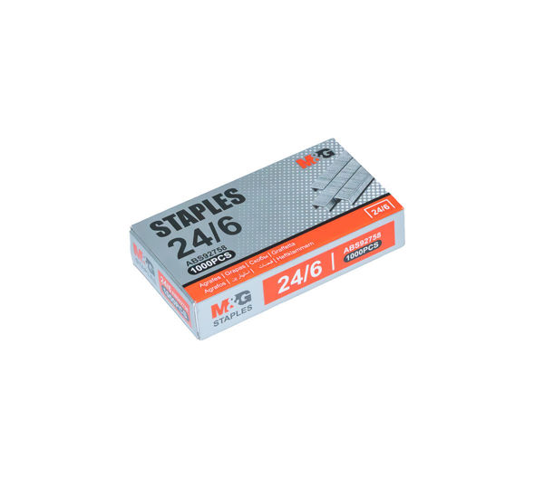 Imagen de CAJA DE GRAPAS 24/6  X1000
