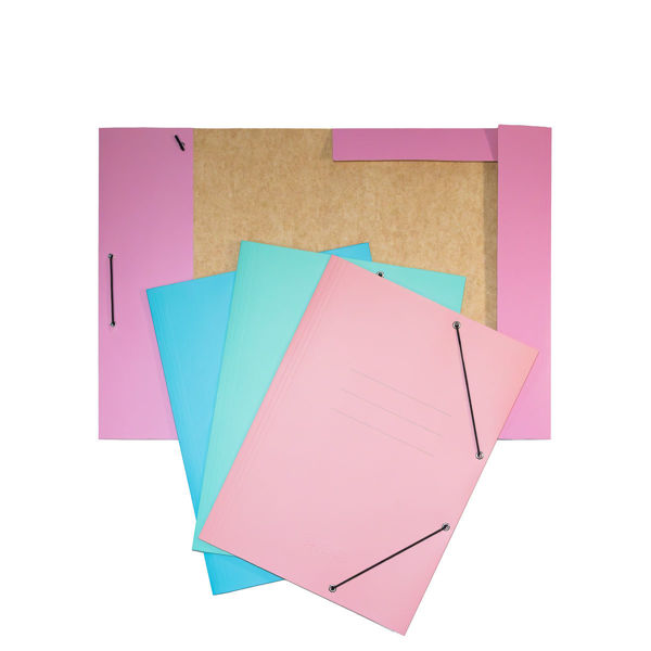 Imagen de CARPETA CON ELASTICO PARA HOJAS GARBANZO