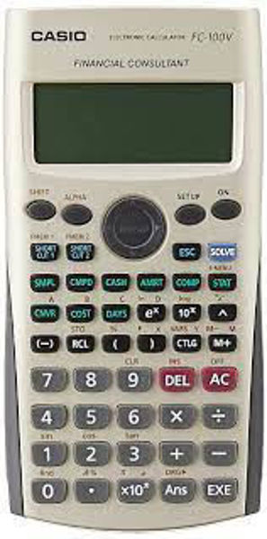 Imagen de CALCULADORA FINANCIERA CASIO FC 100V