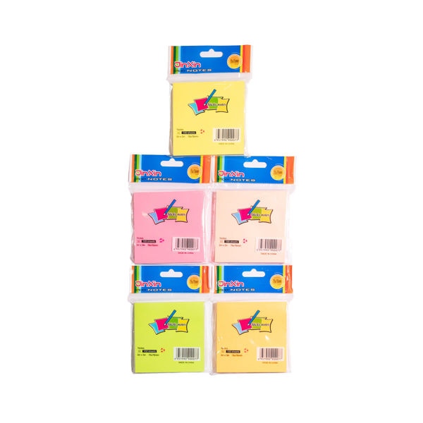 Imagen de NOTA ADHESIVA X100 UN COLOR (7.6 X 7.6 CM)