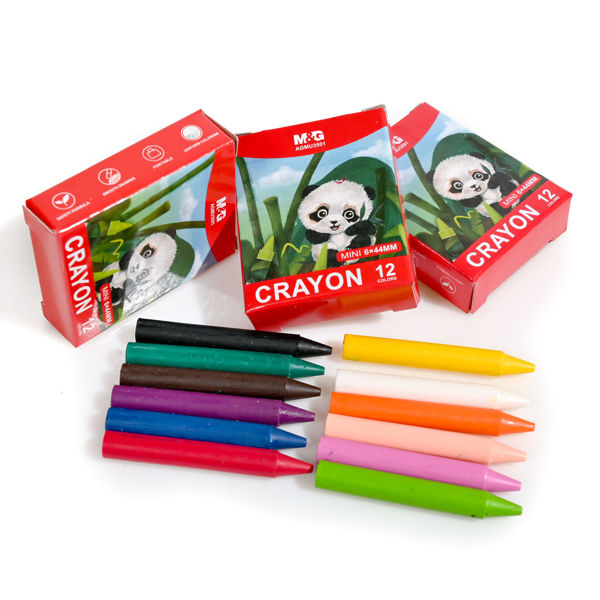 Imagen de CRAYOLAS CHICAS X12 COLORES PANDA