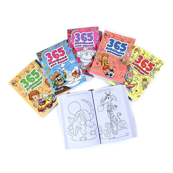 Imagen de LIBRO PARA COLOREAR 365 ACTIVIDADES