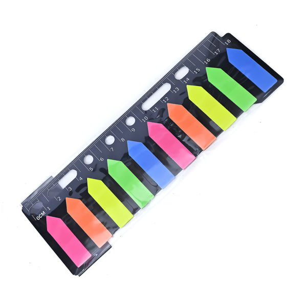 Imagen de NOTA ADHESIVA CON FORMA DE FLECHA X10 COLORES