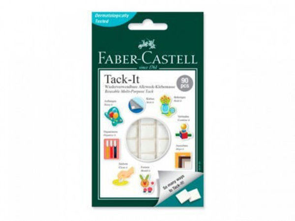 Imagen de ADHESIVO EN PASTILLA FABER-CASTELL 90 PIEZAS (TACK IT)