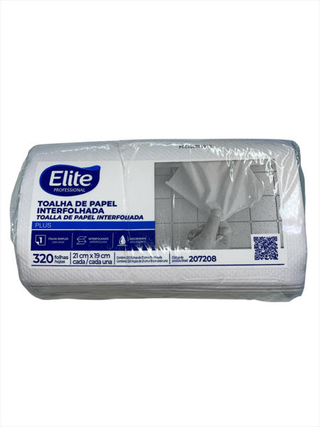 Imagen de PAQUETE DE TOALLAS DE PAPEL ELITE X320