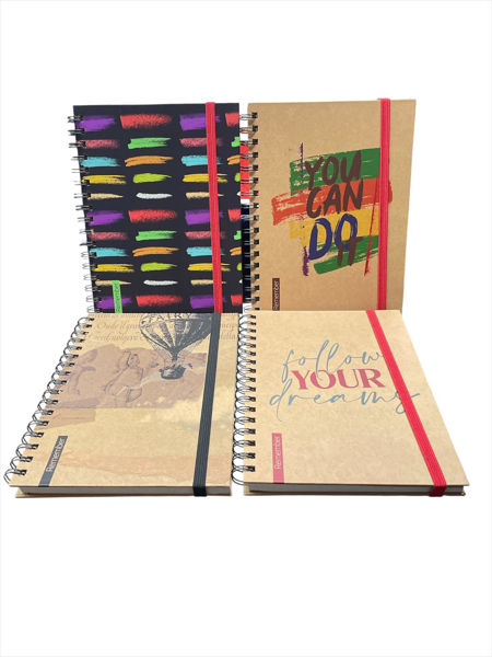 Imagen de CUADERNO REMEMBER PRINT EXTRA CON ELÁSTICO (MODELO 3480K-80)