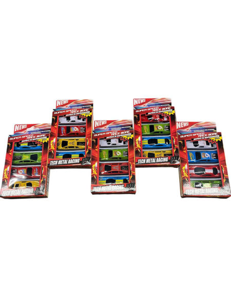 Imagen de SET 4 AUTITOS DE METAL DIFERENTES DISEÑOS