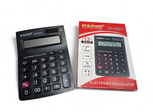 Imagen de CALCULADORA KADIO KD-3851B