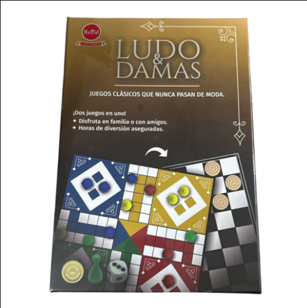 Imagen de JUEGO LUDO Y DAMAS ROYAL