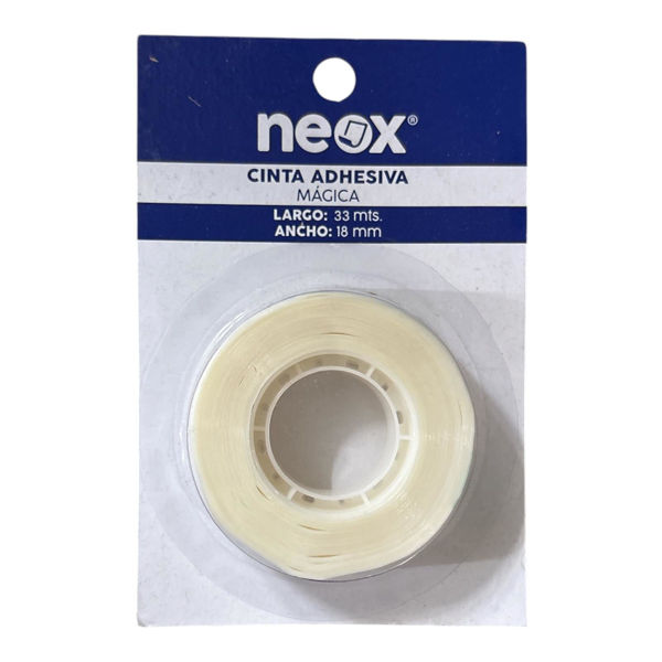 Imagen de CINTA ADHESIVA MAGICA NEOX 18 X 33 MTS. 4803984   DS
