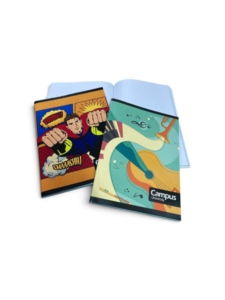 Imagen de CUADERNO CAMPUS SIN ESPIRAL LISO 96 HS