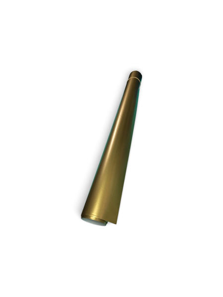 Imagen de PAPEL METALIZADO DORADO OPACO 1MT X 70  ROLLO 10 HOJAS