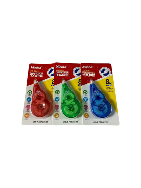 Imagen de CORRECTOR EN CINTA XUEBA 5MM X 8 METROS