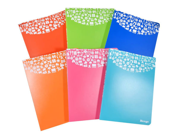 Imagen de CARPETA PLÁSTICA VERDE MANZANA CON 40 FOLIOS