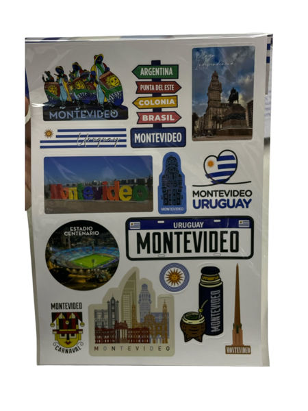 Imagen de STICKERS DE URUGUAY  MONTEVIDEO