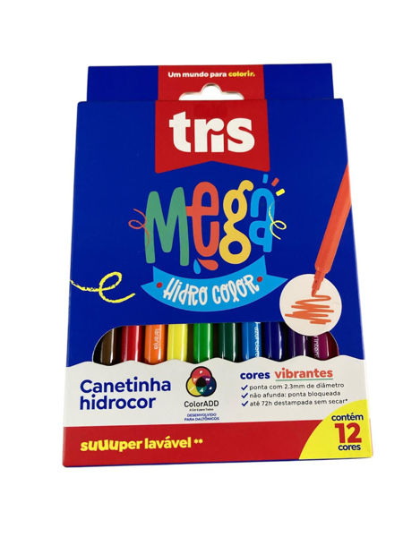 Imagen de MARCADOR FINO TRIS X 12